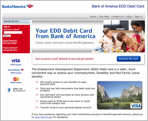 Activate Bank Of America Debit Card International