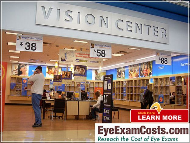 Average Eye Exam Cost Walmart