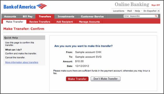 Bank Of America Balance Transfer Time