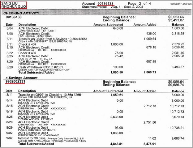 Bank Of America Joint Account