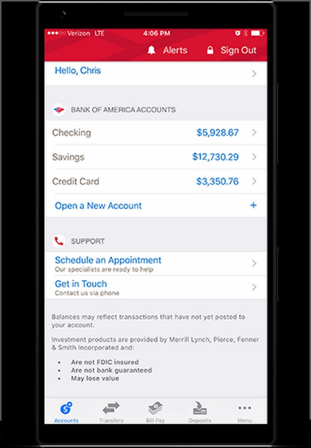 Bank Of America Minimum Balance Checking Student