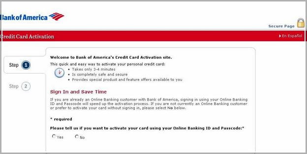 Bank Of Americaactivate My Debit Card