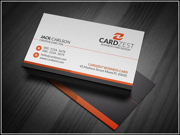 Business Card Examples For Ceo