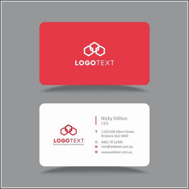 Business Card Examples