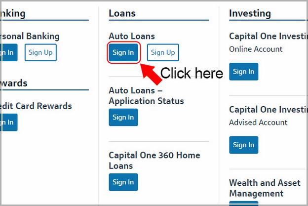 Capital One Auto Refinance Login