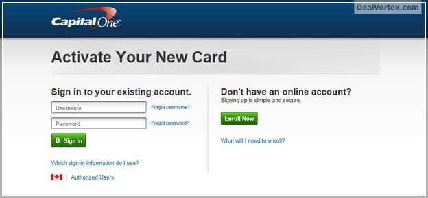 Capital One Banking Login Online