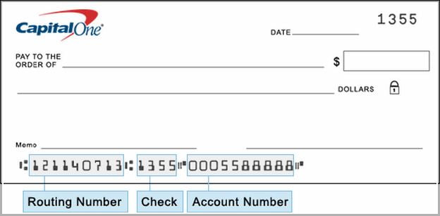 Capital One Business Checking Routing Number