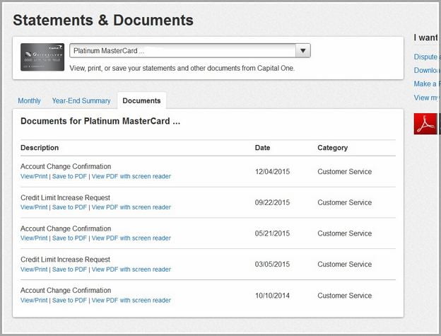 Capital One Credit Line Increase Myfico