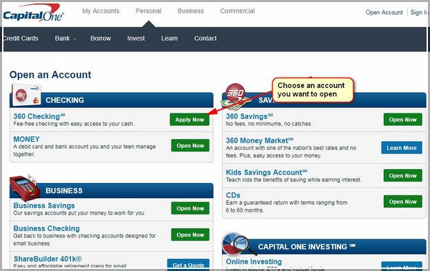Capital One Online Banking Sign In
