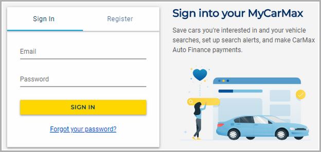 Carmax Auto Finance Login