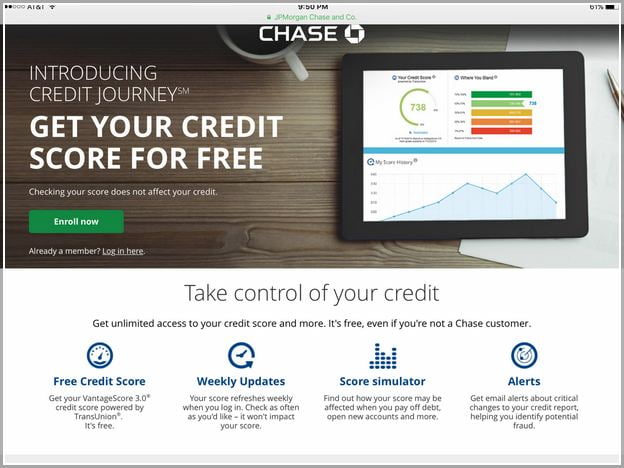 Chase Freedom Credit Score Login