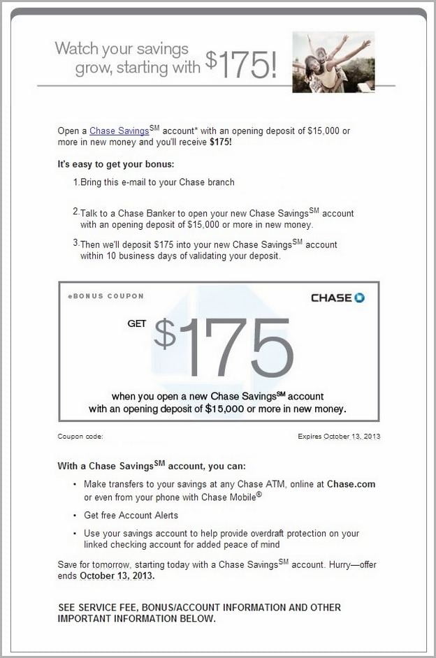 Chase Savings Min Balance