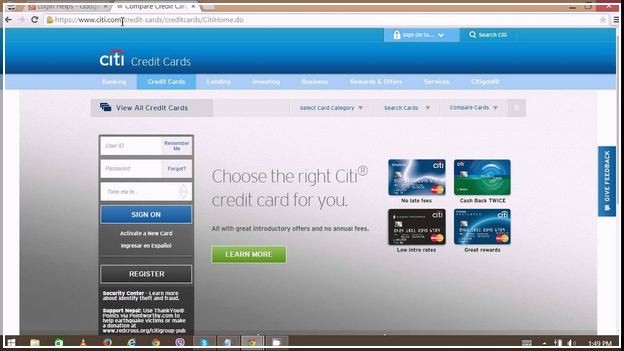 Citi Bank Log In