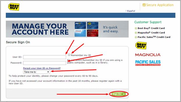 Citi Best Buy Credit Card Status