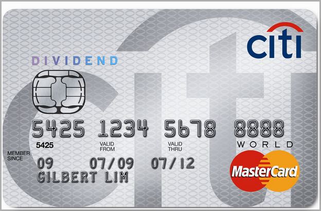 Citi Dividend Card Login