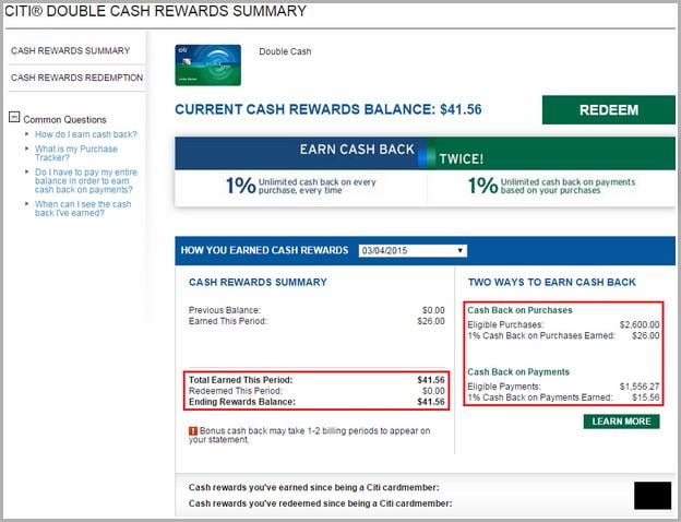 Citi Double Cash Free Credit Score