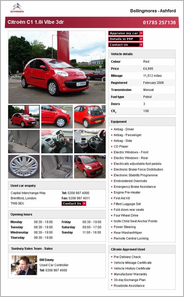 Citroen Car Dealers Near Me