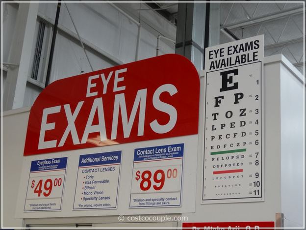 Contact Lenses Eye Exam Cost Walmart