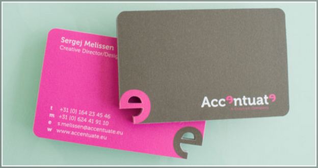 Die Cut Business Cards Canada