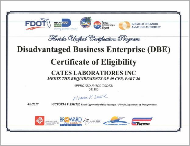 Disadvantaged Business Enterprise Florida