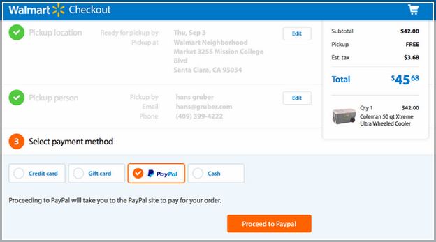 Does Walmart Use Paypal