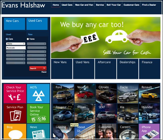 Evans Halshaw Buy My Car