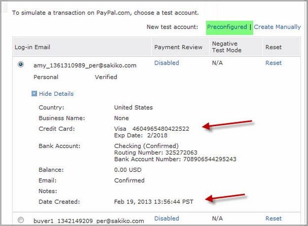 Fake Visa Card Number For Paypal