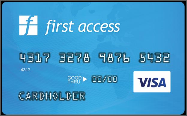 First Access Credit Card Sign In