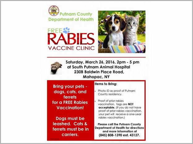 Free Rabies Clinic Near Me 2019