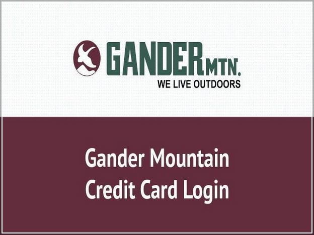 Gander Mountain Credit Card At Gander Outdoors