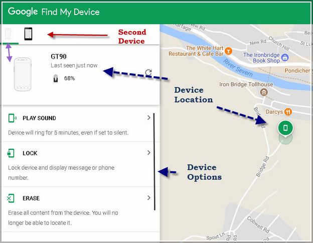 Google My Devices Location