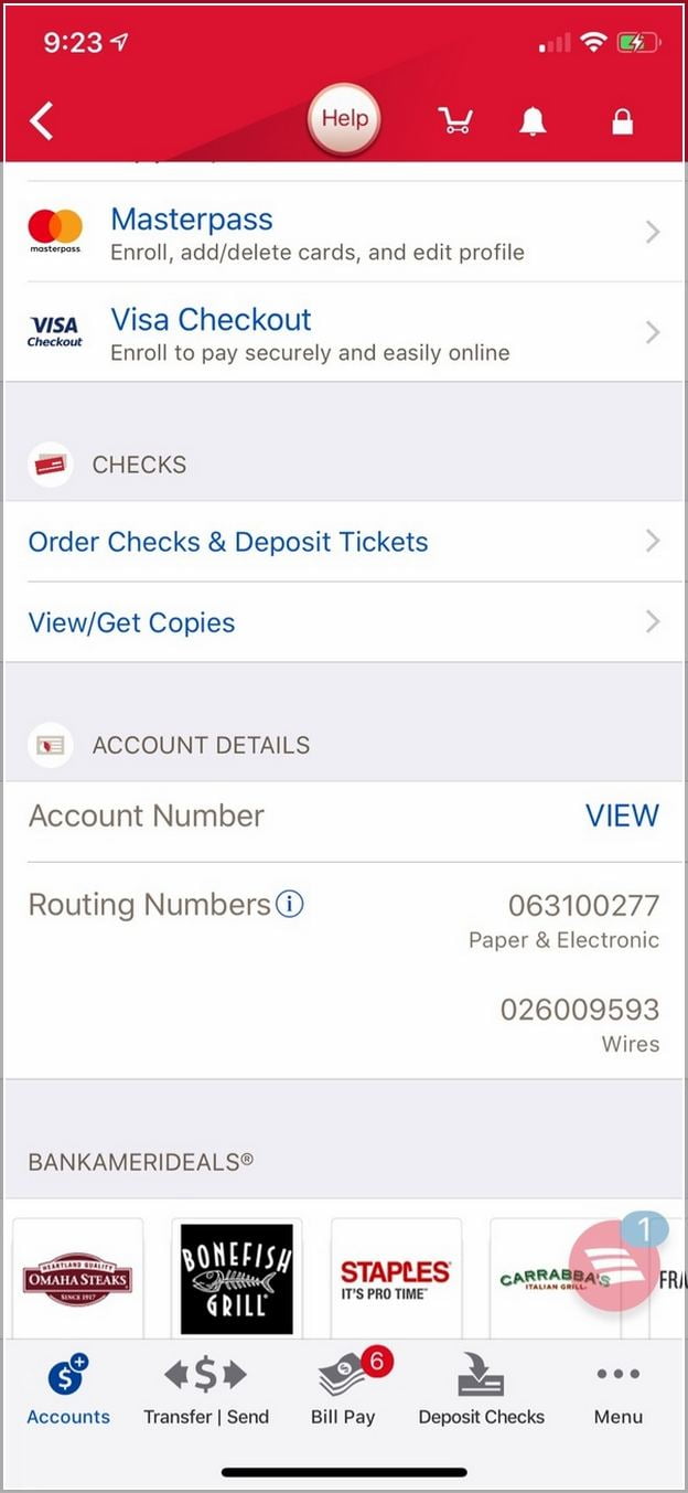 How Can I Find My Routing Number Bank Of America Online