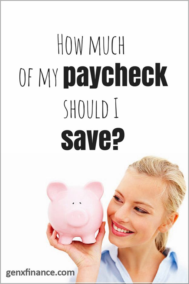 How Much Percentage Of Your Paycheck Should You Save