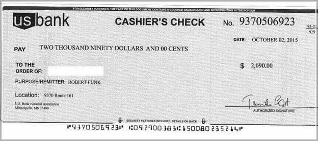 How To Cash A Cashier's Check Without Bank Account