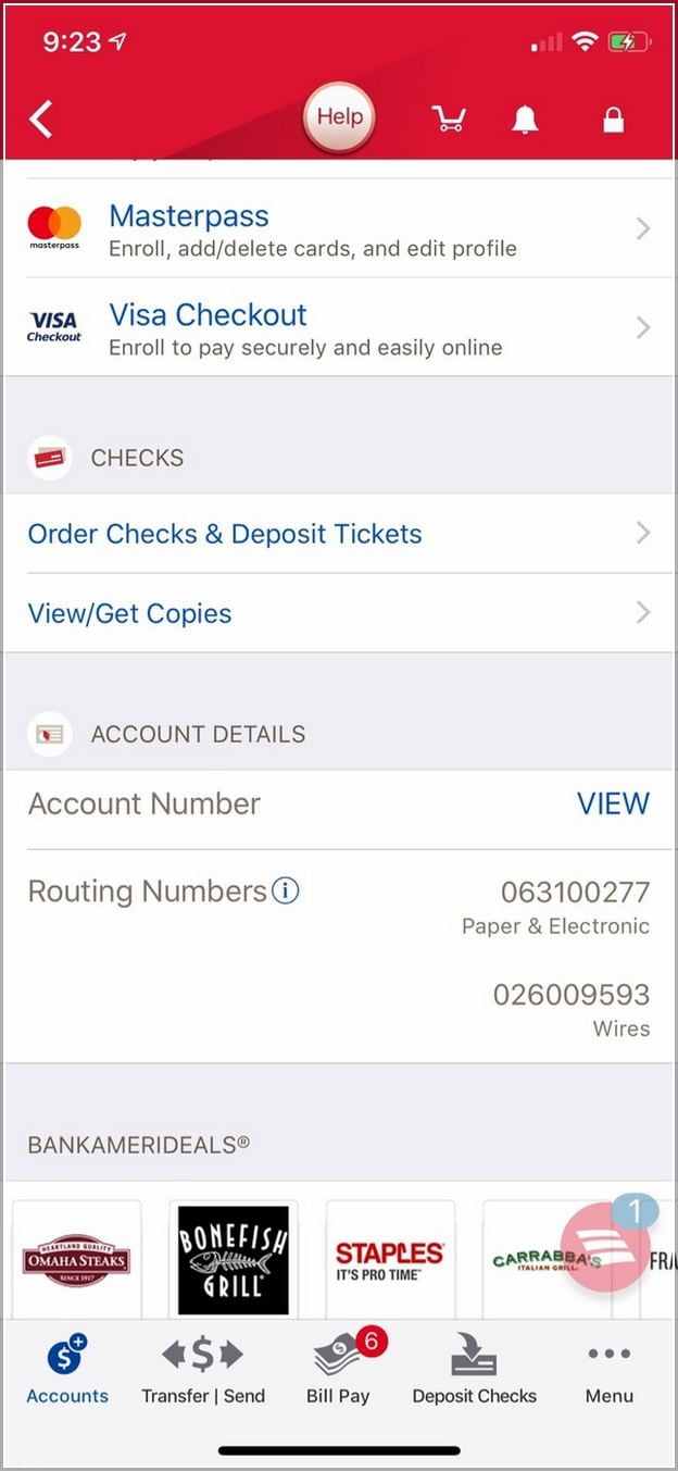 how-to-find-routing-number-bank-of-america-app