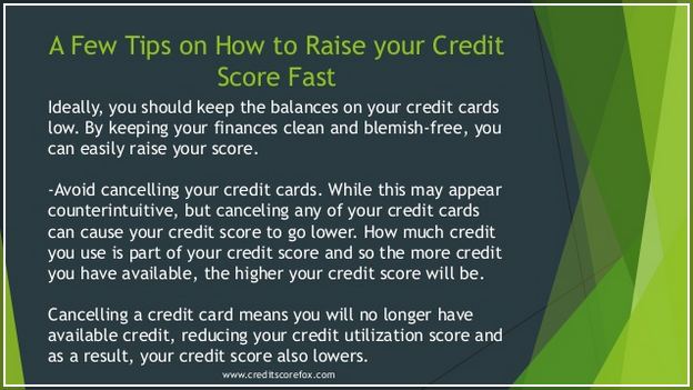 How To Increase Credit Score Quickly