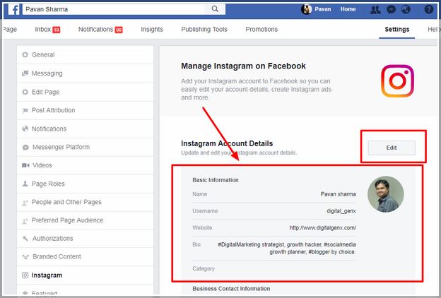 How To Link Facebook To Instagram On Desktop