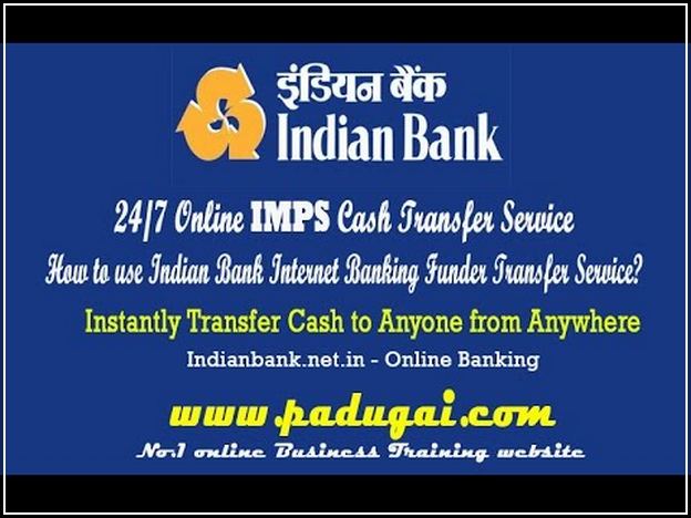 Indian Bank Net Banking Create