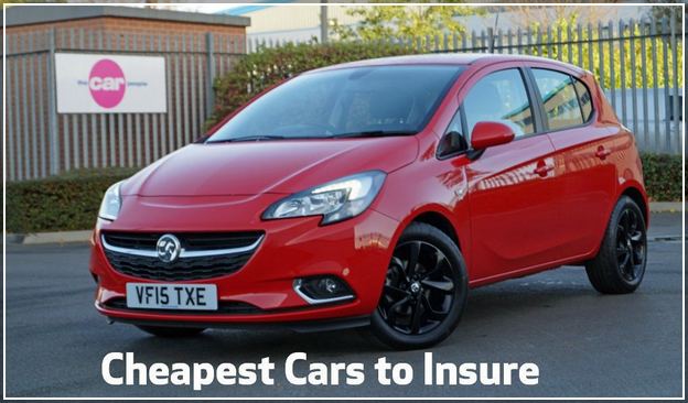 List Of Cheapest Cars To Insure Uk