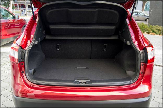 Nissan Qashqai Boot Space 2007