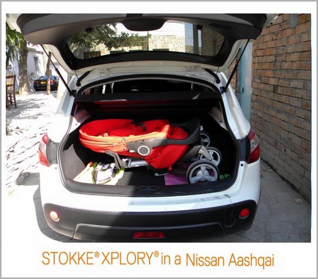 Nissan Qashqai Boot Space Pram