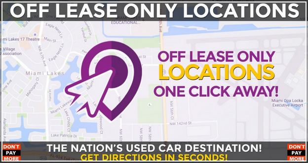 Off Lease Only Miami Trucks