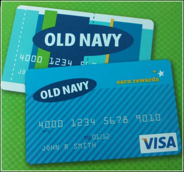 Old Navy Credit Card Info