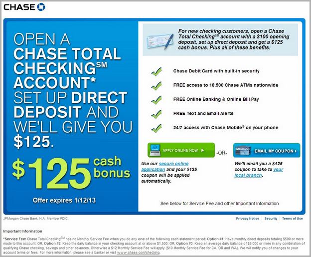 Open Up Chase Account Online