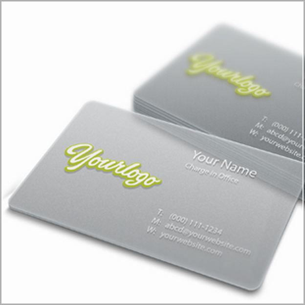 Plastic Business Cards Vistaprint