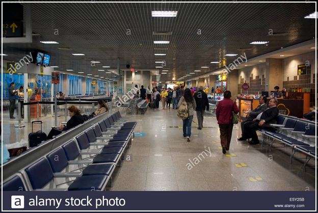 Sao Paulo Airport Abflug