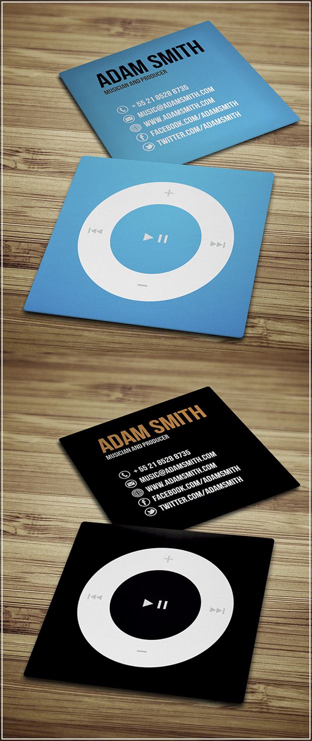 Square Business Card Size Pixels