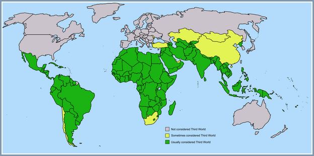 Third World Countries List 2015