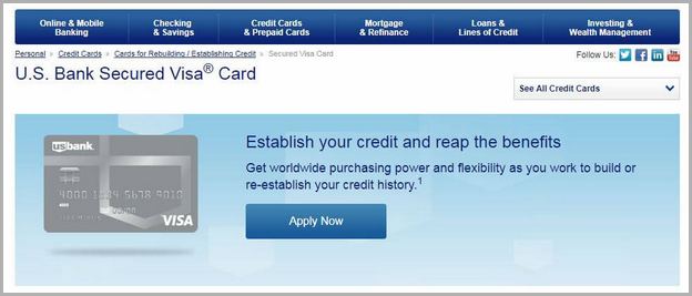 Us Bank Secured Credit Card Requirements