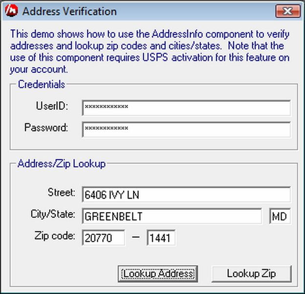 Usps Verify Address Api